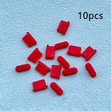 10 miếng silicon bảo vệ cổng sạc Type-C chống bụi - Vỏ bảo vệ - Nhiều màu - Xem 24