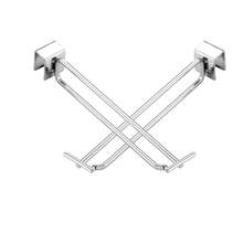 Ganchos de etiqueta de tubo cúbico, accesorios de hardware, colgadores de etiquetas de precio, estantes de exhibición de snacks de supermercado. - 10 piezas - Ver 4