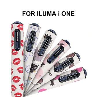 1pc IQOS ILUMA I ON E / ILMA I Protective Case, Made Of PU Leather And High-Quality PC, Durable And Effective In Preventing Scratches And Impact Damage, Ergonomic Design With 360-Degree Perfect Fit, Comfortable Grip, Cute Designs Like Smiling Face, Heart, Lips, Cat, Ideal Accessory For Smokers, Suitable As Gift For Men And Women