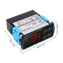 EW 988TK Controlador de temperatura, Controlador de Temperatura PID Digital, termostato - Negro - Ver 5