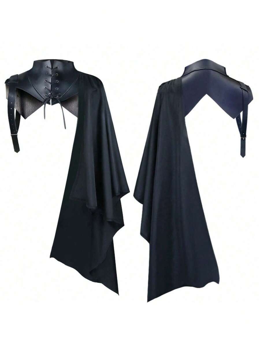 Men Cosplay Clothing - Navy Blue - View 1