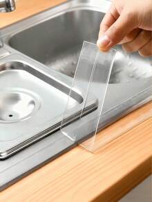 1 Roll Transparent Waterproof Mildew-Resistant Sealant Tape, High Adhesiveness Easy To Apply, Suitable For Kitchen, Bathroom Countertops, Toilet Gaps And Corners Decoration, Ideal For Home Renovation - Adhesive Tape - View 3