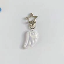 1个韩国独立风可爱天使翅膀星星钥匙扣，可作手机壳、耳机套、包包挂饰，也可作闺蜜礼物 - 彩色 - 查看 7