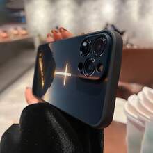 Una funda de teléfono creativa con patrón cruzado, una funda protectora clásica y sencilla, a prueba de golpes y anti-caídas, resistente a la suciedad y duradera, adecuada para  17/17 Pro/17 Pro Max/17 Air/ 16/16 Pro/16 Pro Max/16 Plus/ 15/15 Pro Max/15 Pro/15 Plus/ 14/14 Pro/14 Plus/14 Pro Max/ 13/13 Pro/13 Pro Max/12/12 Pro/12 Pro Max/11/11 Pro/11 Pro Max/XR/X/XS/XS Max. Es el regalo de cumpleaños perfecto para novias, novios, esposos, esposas, amigos, o para uno mismo, innovador y a la moda, adecuado tanto para hombres como para mujeres. - Negro 1997 - Ver 9