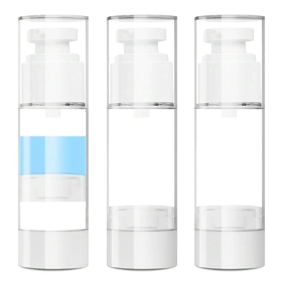 Vacuum-Sealed Portable Press-Type Travel Lotion Bottle|Sealed Leak-Proof Design, Compact And Lightweight For Easy Carrying, Ideal For Business Trips And Vacations To Transport Skincare And Toiletries. - Multicolor - View 1