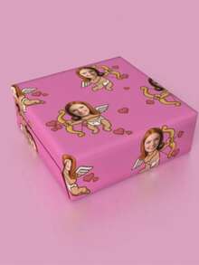 1 tờ giấy gói quà tùy chỉnh, giấy gói quà cá nhân hóa với họa tiết và chữ viết, giấy gói quà Giáng sinh, quà tặng Giáng sinh tùy chỉnh vui nhộn, giấy gói quà tiệc tùng, giấy gói quà ngày lễ, quà Giáng sinh, ông già Noel, mũ ông già Noel, 42*60cm, dành cho quà tặng của nam/nữ. - Tham lam - Xem 7