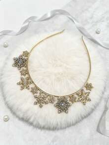 1pc/2pcs Alloy Crystal Headpiece Hair Accessory - Christmas Deer Antler Hair Band - Christmas Snowflake Headband,Stocking Stuffers,Stocking Fillers,Stocking Stuffers For Women,Stocking Fillers Women,Christmas Gifts,Gifts,Christmas Stocking Fillers,Gifts For Women,Gift,Christmas Gift,Stocking Stuffers For Adults,Stocking Fillers For Adult,Hair Stuff,Women's Accessories,Stocking Stuffer,Coming-Of-Age Hair Accessory,Christmas Hair Accessories,Gift Ideas For Women,Beauty Stocking Fillers,Christmas Gifts For Women - Multicolor - View 10