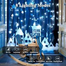 240LED 88Ft Connectable String Lights Indoor Outdoor Wire Warm White Lights Twinkle Fairy In With Timer Bedroom Classroom Wedding Tree Patio Decor - Cold White + 240LED - View 2