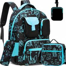 3-Piece Set Kids School Backpack, Includes Crossbody Bag And Pencil Case, Suitable For School Students - L80 Children's Schoolbag - View 12