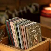 Vintage Botanical Themed Craft Paper Notebook, DIY Decorative Paper, Craft & Scrapbooking Material - Multicolor - View 5