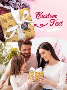 1 pieza Papel de regalo personalizado con foto, regalo para mamá, Te amo mamá, Papel de regalo personalizado con foto, regalo para mamá, La mejor mamá, Te amo, Regalo único, Ideal para el Día de la Madre, Cumpleaños - Día de la Madre Estilo 2 - Ver 2