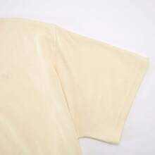 Puma Unisex HAUS OF CLASSICS Short Sleeve Knit Crew Neck T-Shirt 63156187 - Beige - View 6