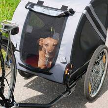 Bike Trailer Hitch Connector, Bike Trailer Coupler Attachment Hitch Quick Release Linker, Cycling Adapter Accessories - Black - View 7