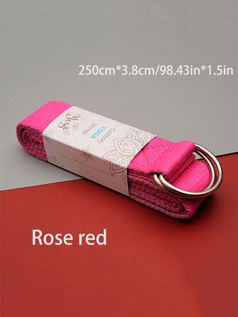 1/2pcs, 250cm*3.8cm Yoga Stretch Strap, Yoga Stretching Band, Resistance Band, Yoga Strap, Extra Long Fabric Rope For Stretching, Suitable For Stretching, Assisting Fixation, Yoga And Fitness Exercises, Dancing, Holiday Gift