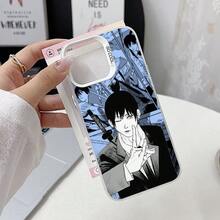 Popular Anime Character Hayakawas Akies Phone Case For Apple  17 Air 16 16e 15 14 13 12 11 Pro Max X XR XSMAX 8 7 Plus Color Silver Matte Hard Shell Back Cover Creative Fashionable Elegant - Color Mixing - View 2