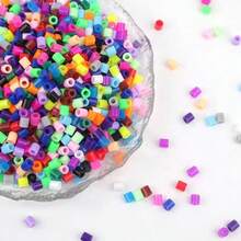 1000pcs/2000pcs Mini Fuse Beads, Refill Beads, Pixel Beads, Perler Beads Material Pack For DIY Crafts, Gifts, Holiday Presents - Multicolor - View 6