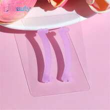 Libeauty 1 Pair Lash Lift Ribbons,Silicone Eyelash Curler, Eyelash Lifting Tool, Soft And Flexible Perm Roller,Prevent Eyelashes From Falling Out,Suitable For Salons,Washable
