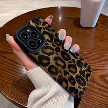 Nueva funda de teléfono de cuerpo completo antideslizante, a prueba de golpes y elegante Funda de teléfono: Diseño popular de estampado de leopardo Funda de TPU compatible con  15 Pro Max,  14/13 Pro/12/11/7/8 Plus/X/XR/XS Max/15 Pro - Funda protectora a prueba de golpes de cuerpo completo, elegante y de moda ¡Consigue una funda de teléfono que se vea bien! - 1 pieza - Ver 7