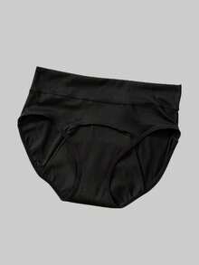 3pcs Women's Soft & Comfortable Leak-Proof Period Panties, Thick & Long Full Coverage Basic Style