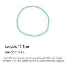 Pulseira de Contas Multicamadas Estilo Boêmio, Pulseira Trançada Feita à Mão para Mulheres