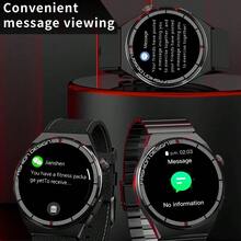 New 1.45" Smart Watch Men Blue Tooth Call IP68 Waterproof Sport Fitness Tracker NFC Wireless Charge Heart Rate Health Smartwatch - 彩色 - 查看 5