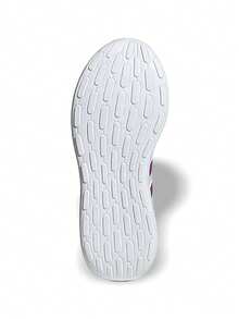 Adidas Lite Racer 女士休闲鞋，轻便缓震，透气舒适，厚底设计，亲肤透气网眼鞋面，适合日常健身、通勤、下班后休闲旅行、约会等场合，紫色 JR8537 - 淺灰色/紫色 - 查看 5