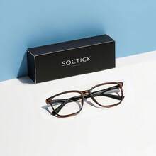 Blue Light Blocking Glasses Men,Anti Eyestrain Lens Lightweight Frame Eyeglasses(Tortoiseshell,+0.00)