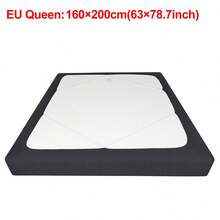 1 pieza Falda de cama con envolvente de jacquard a rayas, opciones de colores elásticos multicolor, antideslizante y antipolvo, protege tu ropa de cama, agrega moda, adecuado para todas las estaciones - opción perfecta para la decoración del dormitorio y la sala de estar - Multicolor - Ver 12