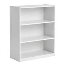 3-Shelf Bookcase With Adjustable Shelves - Versatile Storage Solution For Home & Office, 3 Height-Adjustable Shelves Accommodate Books Of All Sizes (Paperbacks, Hardcovers, Textbooks) & Decor Items (Photo Frames, Potted Plants), Sturdy Engineered Wood Construction Supports Up To 40 Lbs Per Shelf (No Wobbling Even Fully Loaded), Open Design Ensures Easy Access To Items & Adds Airy Feel To Rooms, Compact Dimensions Saves Floor Space (Perfect For Small Living Rooms, Bedrooms & Home Offices), Easy To Assemble With Included Tools & Step-By-Step Instructions, Neutral Wood Tone/Black/White Complements Modern, Industrial & Farmhouse Decor, Ideal For Organizing Clutter & Displaying Collectibles, Suitable For Families, Students & Professionals - 白色 - 查看 8