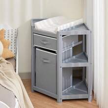 Baby Changing Tables - Grey - View 3