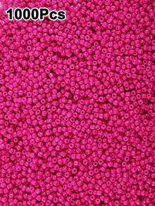 30/450克 3毫米 多色玻璃珠，迷你纯色玻璃珠，适用于珠宝制作、DIY手链、项链、耳环等手工饰品，珠宝制作材料 - 玻璃種子珠 - 查看 16
