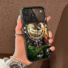 Funda para teléfono con diseño de águila, compatible con Samsung,  17,  16 Pro Max,  15 Pro Max,  13 y  12. Fabricada en TPU para una protección eficaz contra golpes y caídas. Un regalo ideal para familiares, amigos, seres queridos, parejas y para Navidad. - Negro - Ver 5