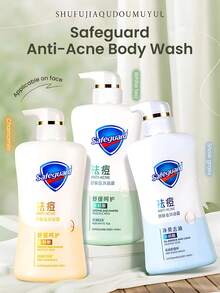 Softly Gentle Anti-Acne Body Wash Shower Gel Bath Lotion Face Cleanser With Salicylic Acid