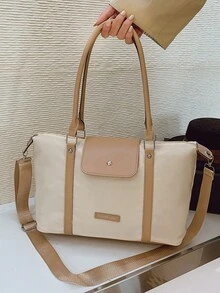 Nouveau sac à main en forme de ravioli pour femmes, sac oreiller de couleur unie, sac de voyage léger, sac fourre-tout de grande capacité, sac à bandoulière et sac bandoulière, convient pour le travail et les vacances