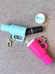 3pcsThe Pink Ice Boss Pendant Can Be Used To Hang Lip Balm In A Backpack. - Multicolor - View 2