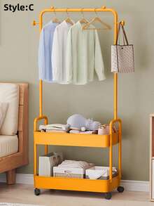 Multifunctional Portable Closet Organizer, Clothes Rack, Shoe Rack, Storage Rack, Suitable For Living Room, Entryway, Bedroom, Study, Office, Holiday Gift, Valentine's Day Gift, Children's Gift - Multicolor - View 13
