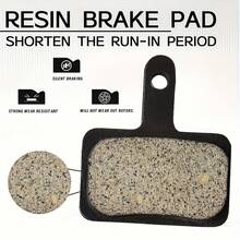 6对或10对装 - 耐用树脂自行车碟刹片，防滑表面，兼容MT200、M400、MT500、M315、M525、M475、M495、M515、M975、M355、B01S山地自行车刹车系统 - 山地自行车配件（6/10对装），高性能耐磨树脂刹车片 - 黑色 - 查看 7