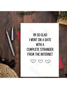 Funny Creative Greeting Card Anniversary Greeting Card, Happy Valentine's Day