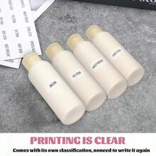 240 PCS Waterproof Labels Travel Size Bottles, Bathroom And Organization Labels, Travel Bottle Label Skin Care Label Body Wash Shampoo Conditioner Lotion - White - View 6