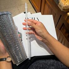 1个/710毫升大容量榴莲主题双层保温塑料杯，带吸管，夜光彩虹渐变旅行杯 - 适合居家、办公、聚会、旅行、车载、情人节和节日礼物 - 彩色 - 查看 11