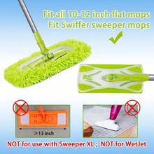 Reusable Dry Sweeping Cloths Microfiber Wet Mop Pads Compatible With  Sweeper Mop Replacement Sweeping Mopping Pad Refills For Hardwood Surface Floor Cleaning 4PCS - 4 - 查看 5