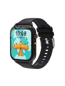 Kids Smart Watch With Puzzle Games IPS HD Touch Screen Camera Video 300mAh Music Player Pedometer Alarm Clock Flashlight Fashion Kids Smartwatch Gift For 6-13 Year Old Boys Girls - Strap - View 2