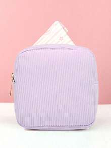 Large Capacity Sanitary Pad Storage Bag, Multi-Functional Portable Storage Box, Coin Purse And Mini Makeup Bag, Nursing Pad Storage Bag, Tampon Storage Bag, Women's Supplies Storage Bag, Casual Style, Polyester Material, Perfect Storage Solution And Elegant Gift - Multicolor - View 13