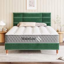 Bed Frames - Hijau + Beludru + 140cm*200cm(2) - View 4