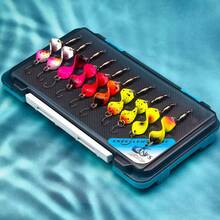 10pcs Spinner Baits Spinner Fishing Lures Kit - Bass, Trout Salmon Hard Metal Fishing Lures Kit, Cool Fishing Stuff For Angler - Multicolor - View 7