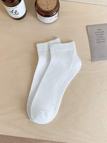 6双装男士薄款网眼透气防滑短袜，春夏款