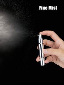 0.34oz Dual-Use Perfume Spray Bottles With Rollers-Transparent Glass, Refillable & Portable, Ideal For Travel & Office Essentials, Includes Eau De Toilette & Skincare Spray Bottles, Travel Accessories,Portable Fragrance Dispenser,Refillable Spray BottleBathroom Accessory Bathroom Decor