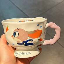 Judy & Nick 马克杯，2025 新款高品质水杯，适用于家庭、办公室、餐厅，节日礼物 - 彩色 - 查看 8