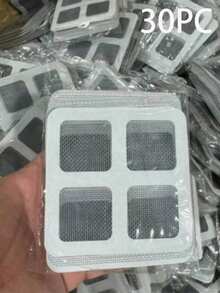 10个/包，一次性塑料排水口毛发收集器，自粘式毛发收集过滤器，二合一浴室厨房水槽过滤器，淋浴浴缸排水口毛发收集器，无需钻孔安装，便携轻巧，公寓必备，浴室排水口防堵塞毛发过滤器 - 銀色 - 查看 14