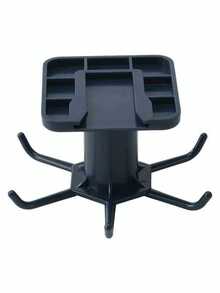 Ganchos de cocina con rotación de 360°para utensilios, estante de almacenamiento imprescindible para autocaravana, ganchos adhesivos sin clavos para colgar utensilios de cocina/herramientas/toallas/cuchillos - Multicolor - Ver 1